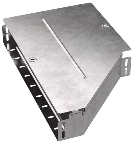 Переходник левый для лотка с крышкой Промрукав Стандарт 500х300х80 фото Переходник левый для лотка с крышкой Промрукав Стандарт 500х300х80 картинка